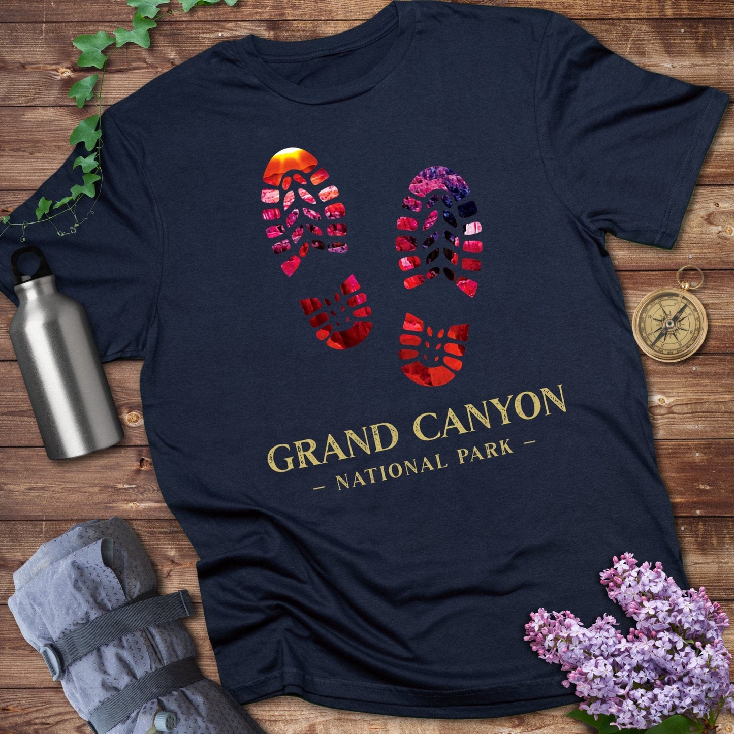 Grand Canyon National Park Hiking Boots Footprints product type