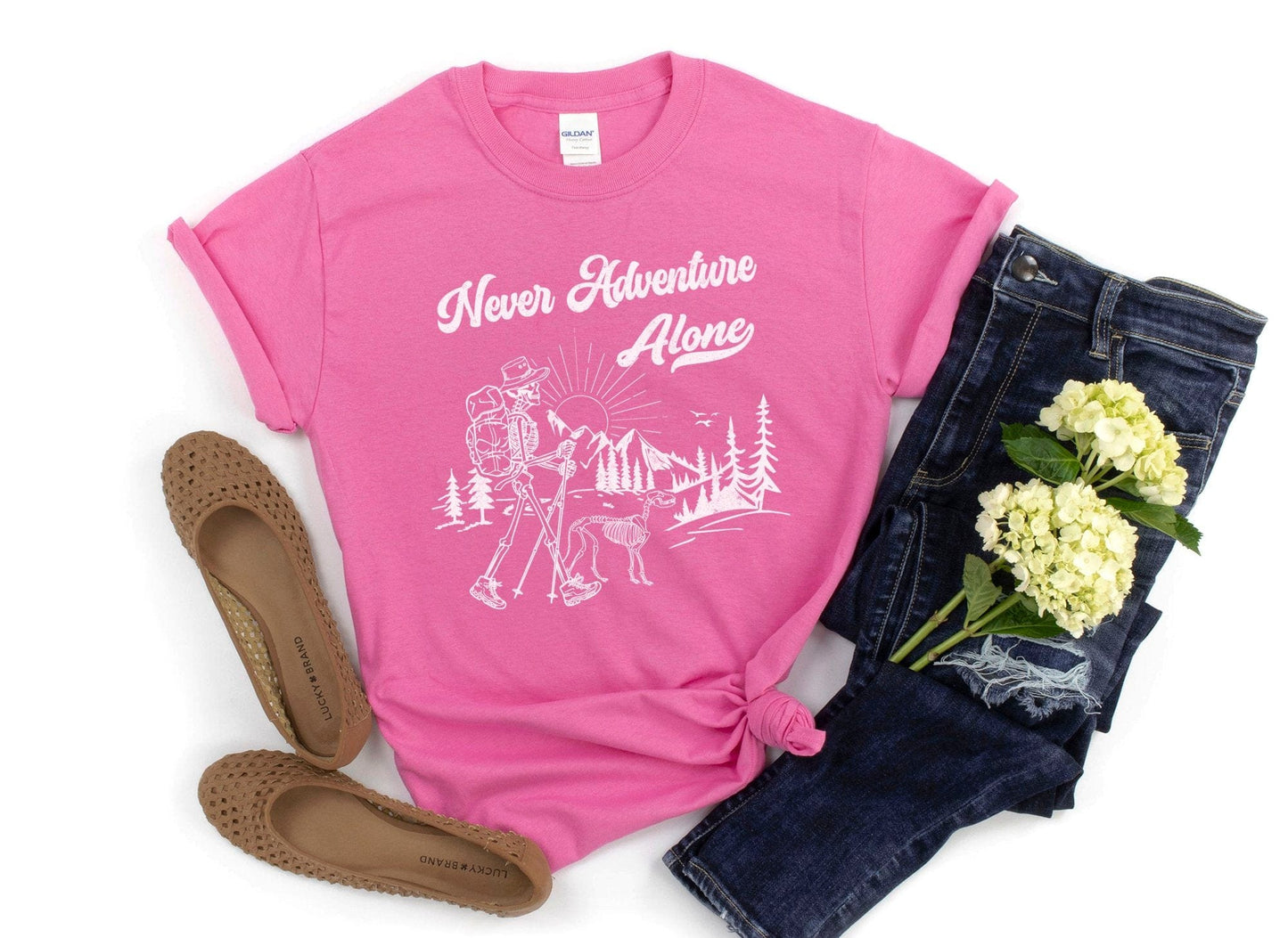 Never Adventure Alone Tee