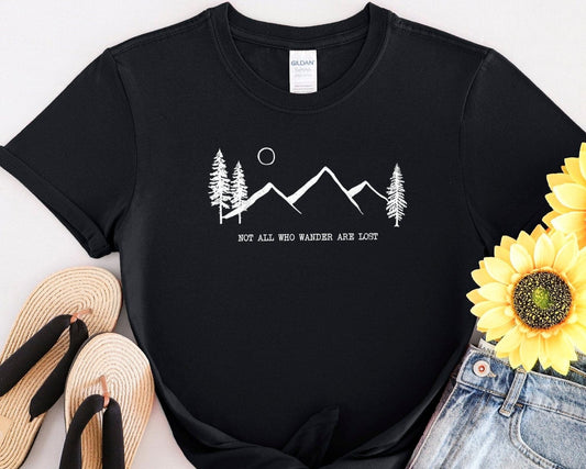 Not All Who Wander Are Lost Tee