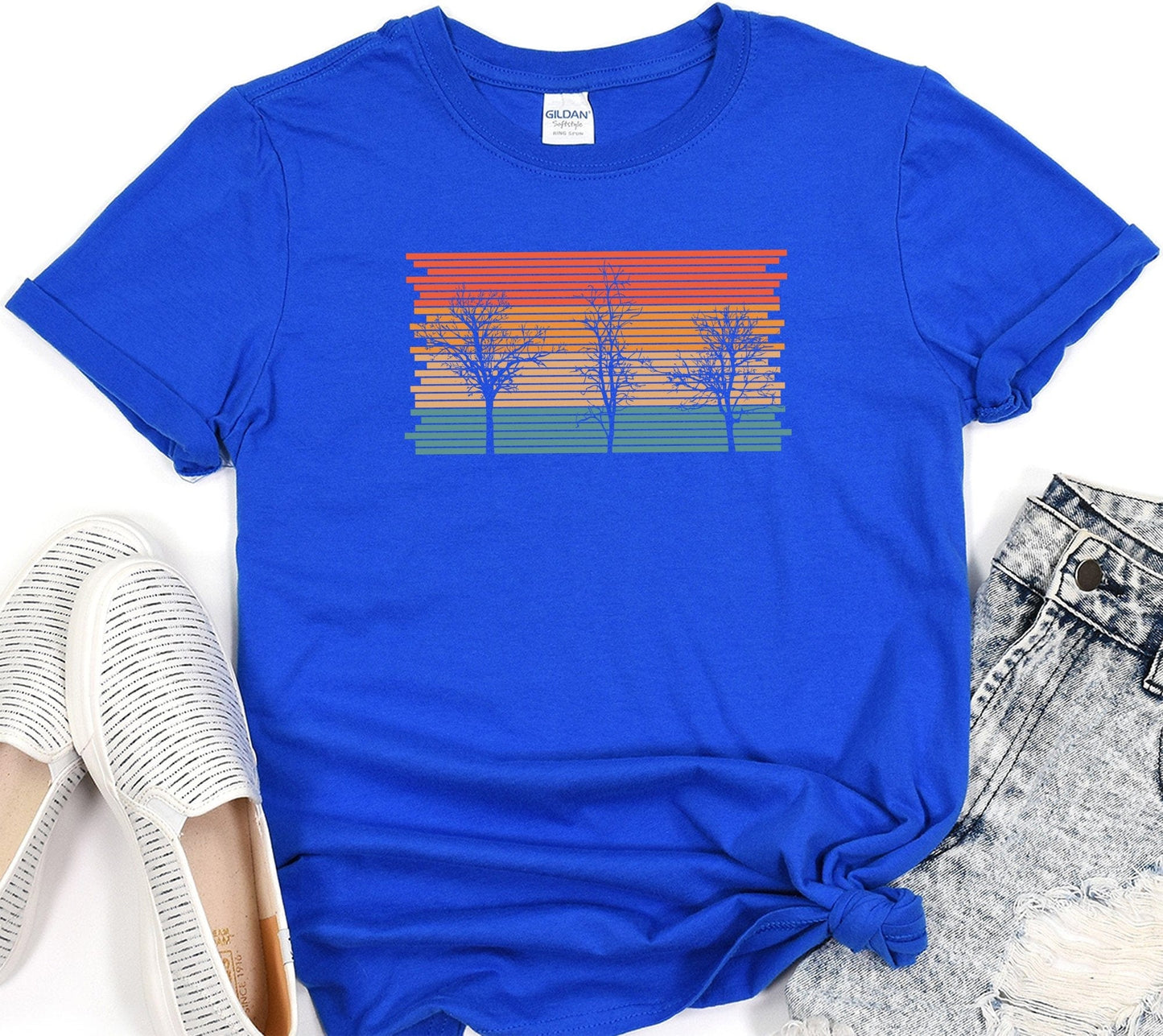 Sunset Tree Tee