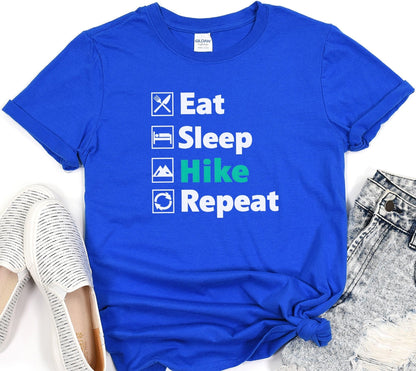 Eat Sleep Hike Repeat T-shirt