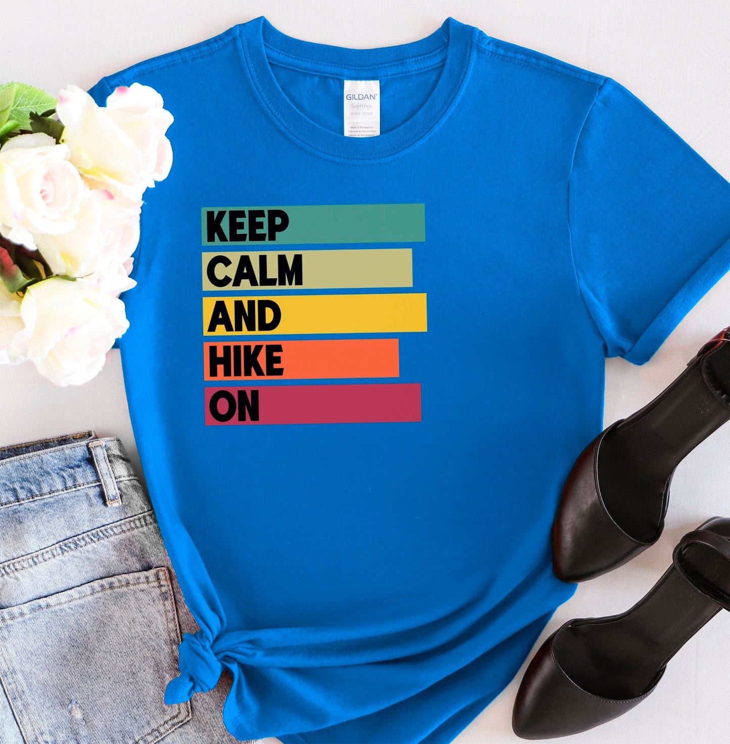 Keep Calm And Hike On Tee