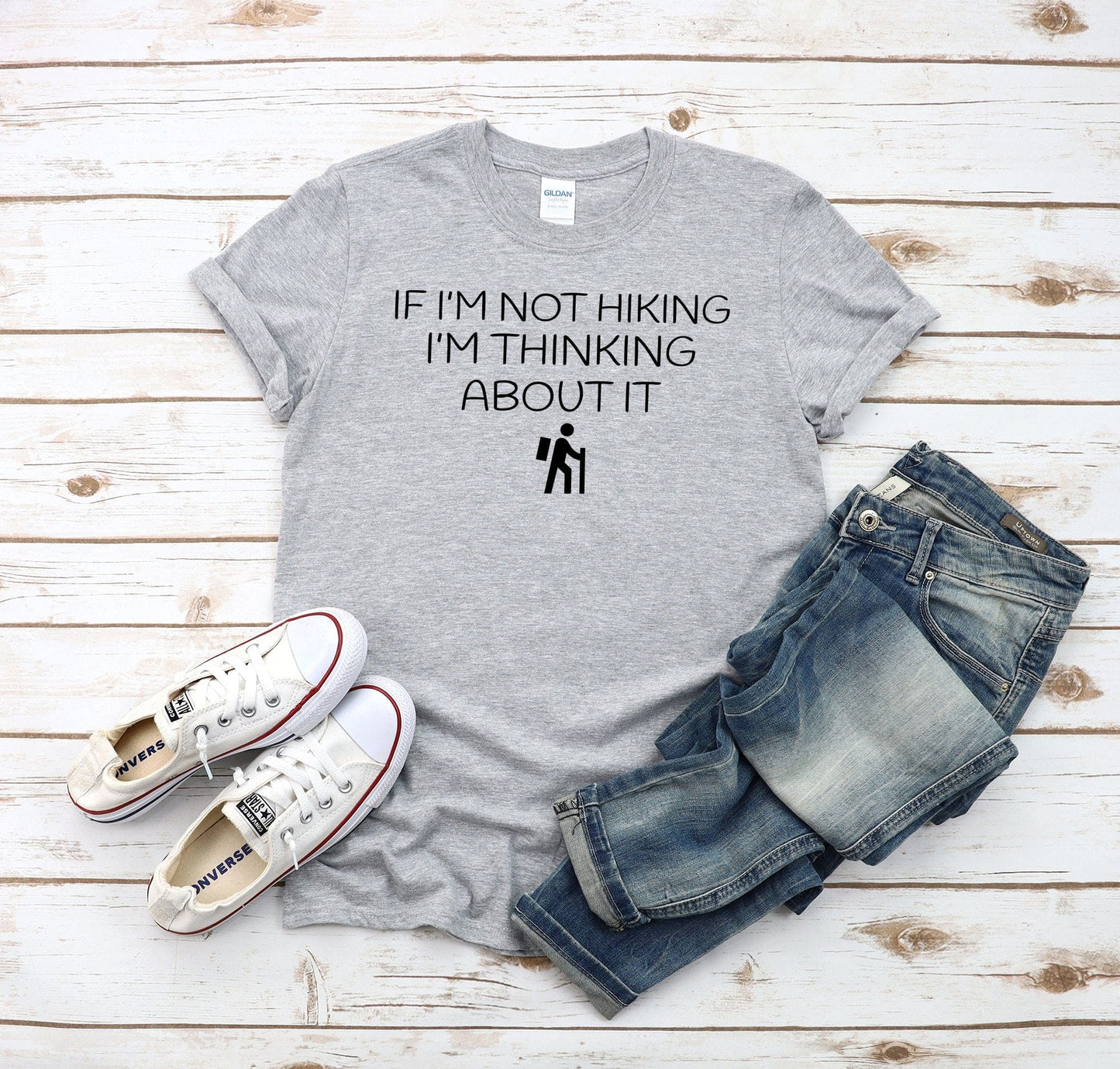 Thinking About Hiking T-shirt