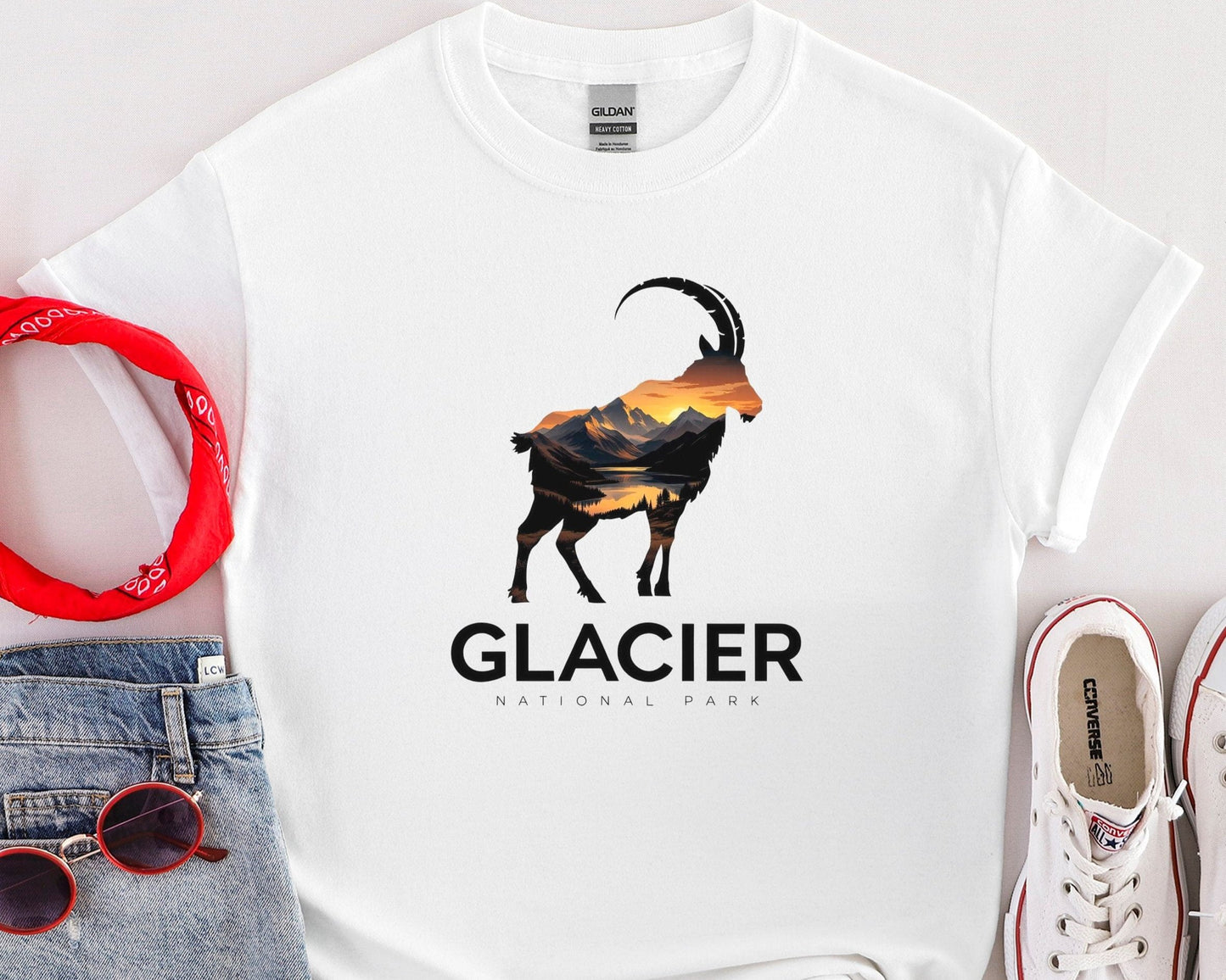 Glacier National Park Tee