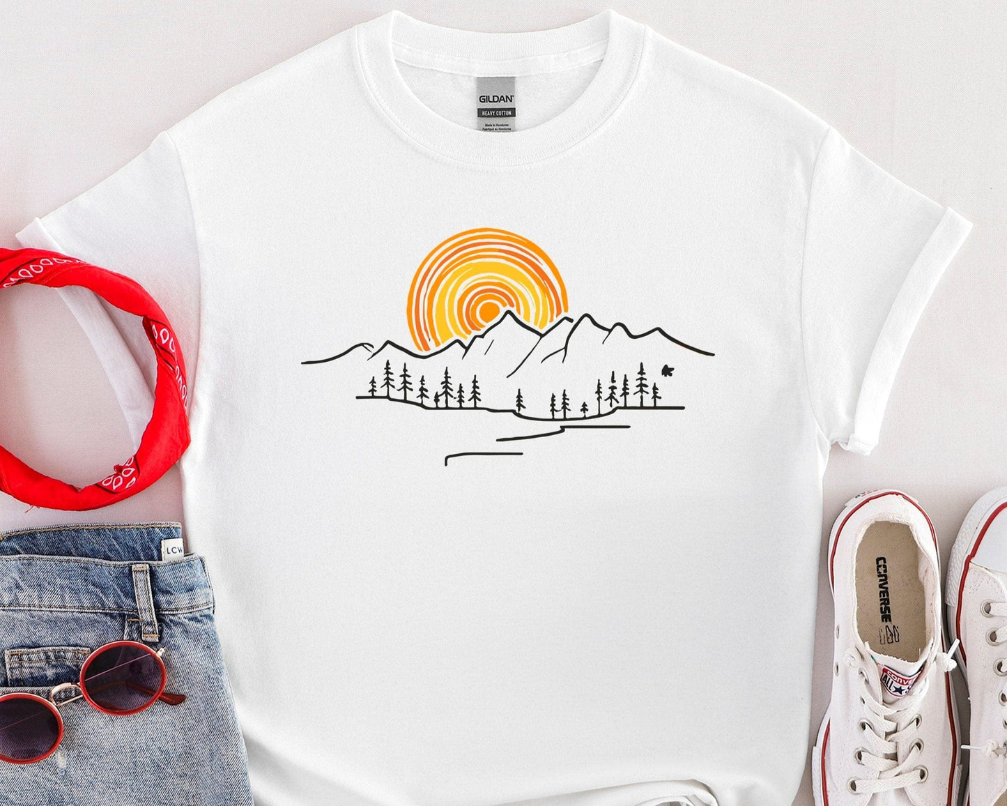 Wilderness Sunset Tee