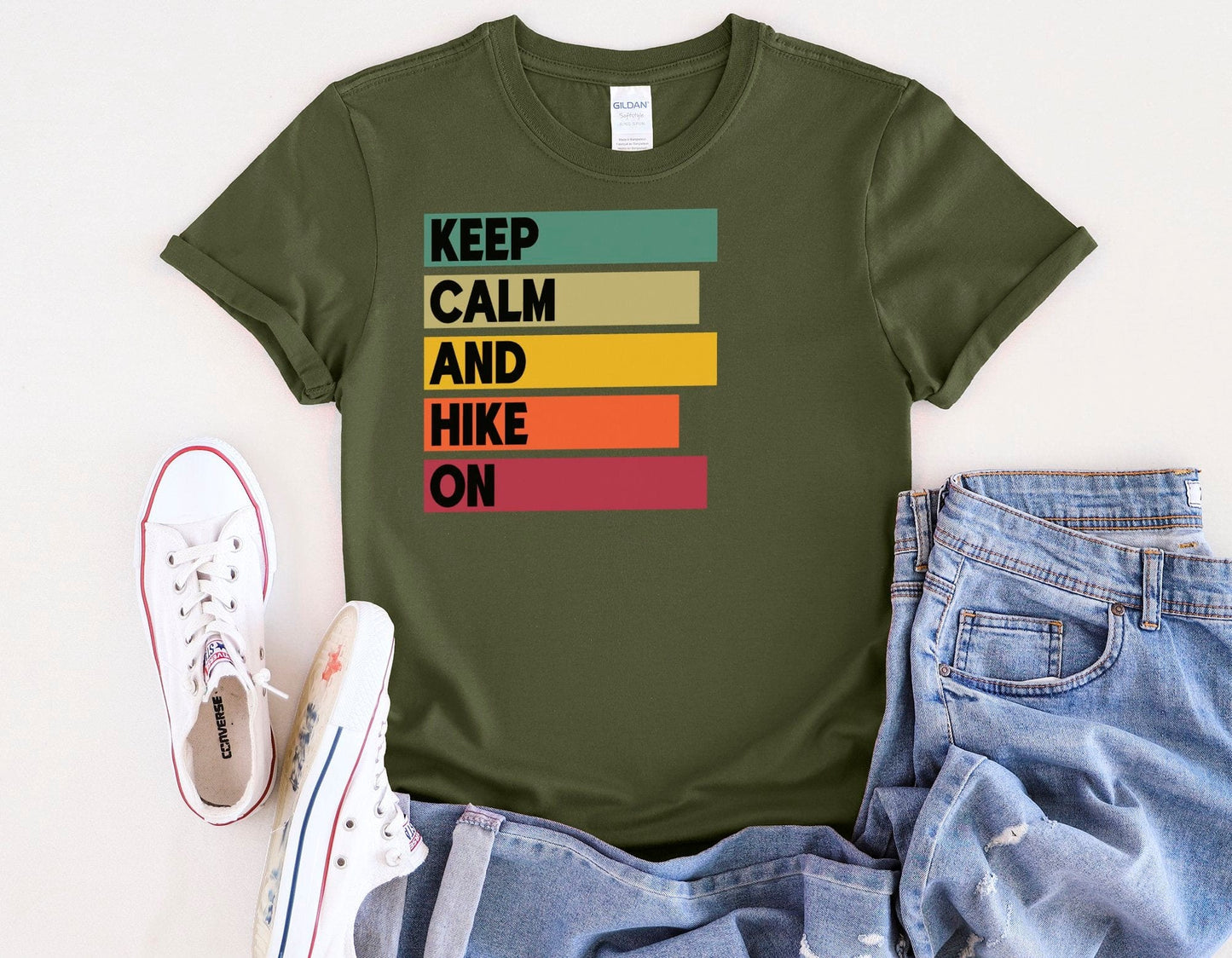 Keep Calm And Hike On Tee