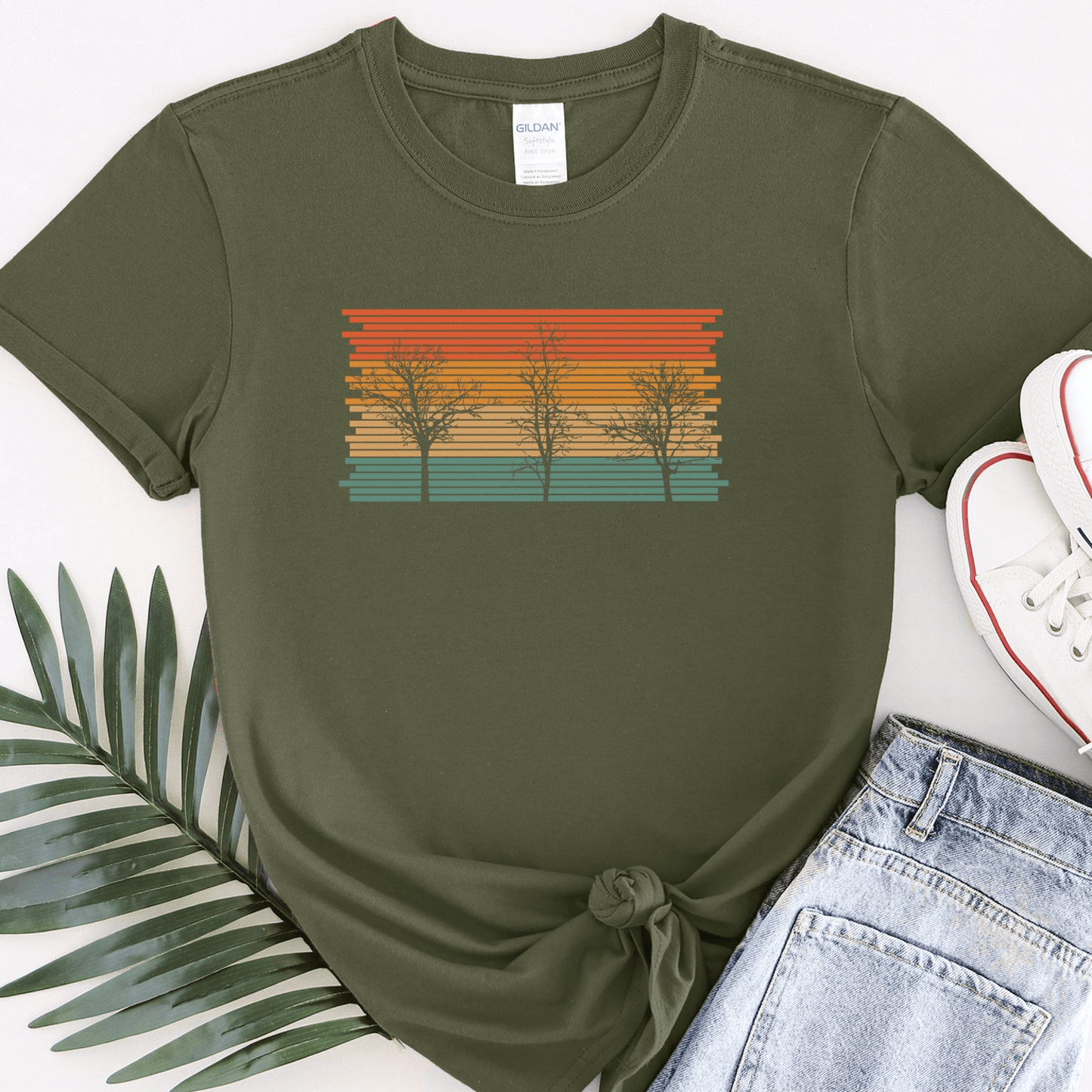 Sunset Tree Tee