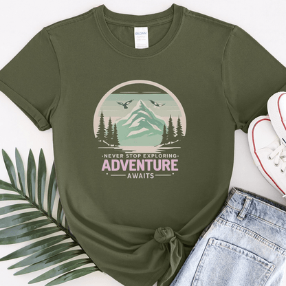 Serene Mountain Adventure Awaits Tee