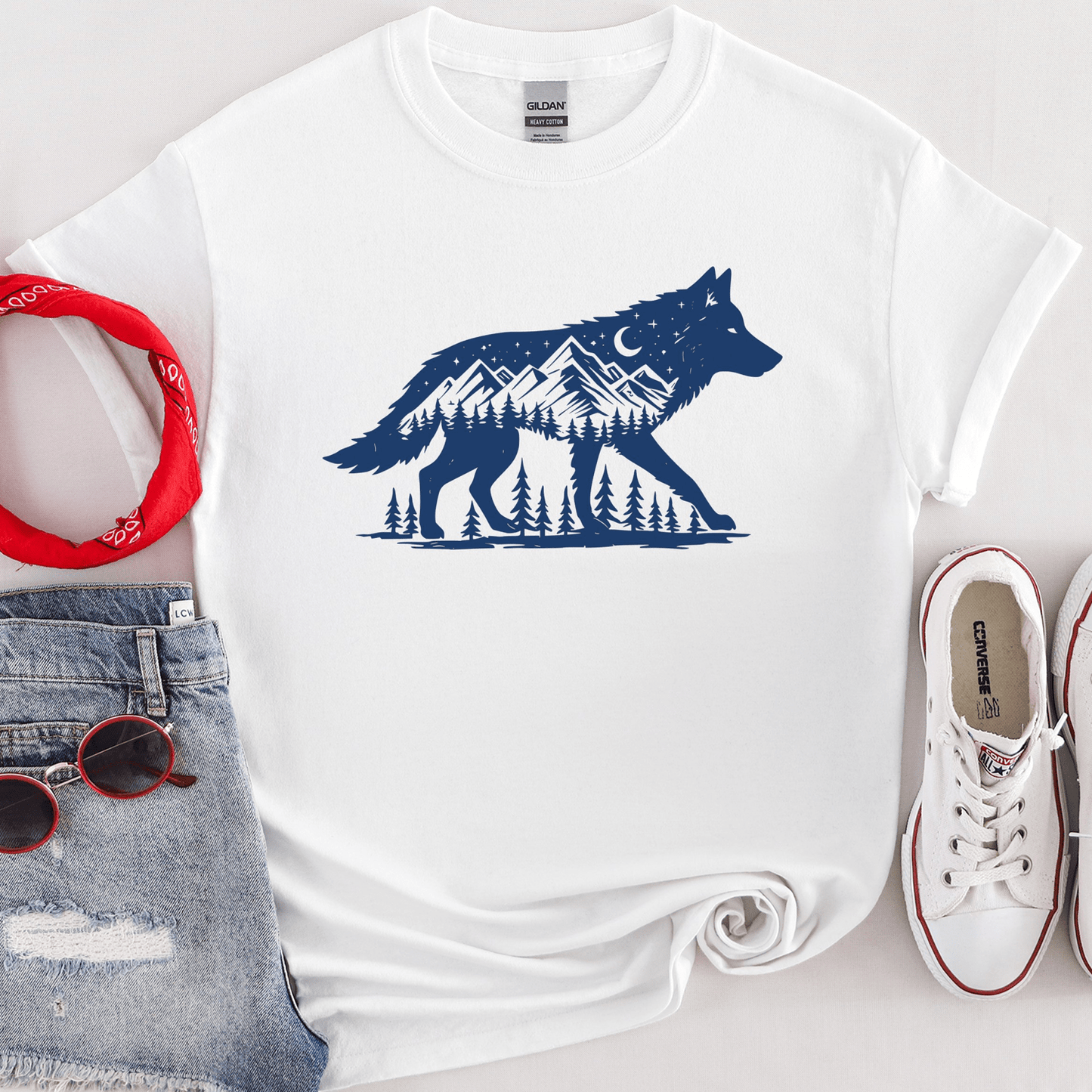 Wolf Wildlife Tee