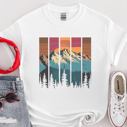 Retro Sunset Wilderness Tee