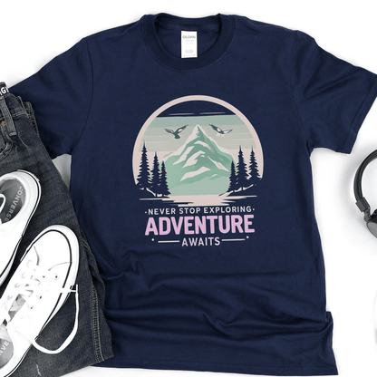 Serene Mountain Adventure Awaits Tee