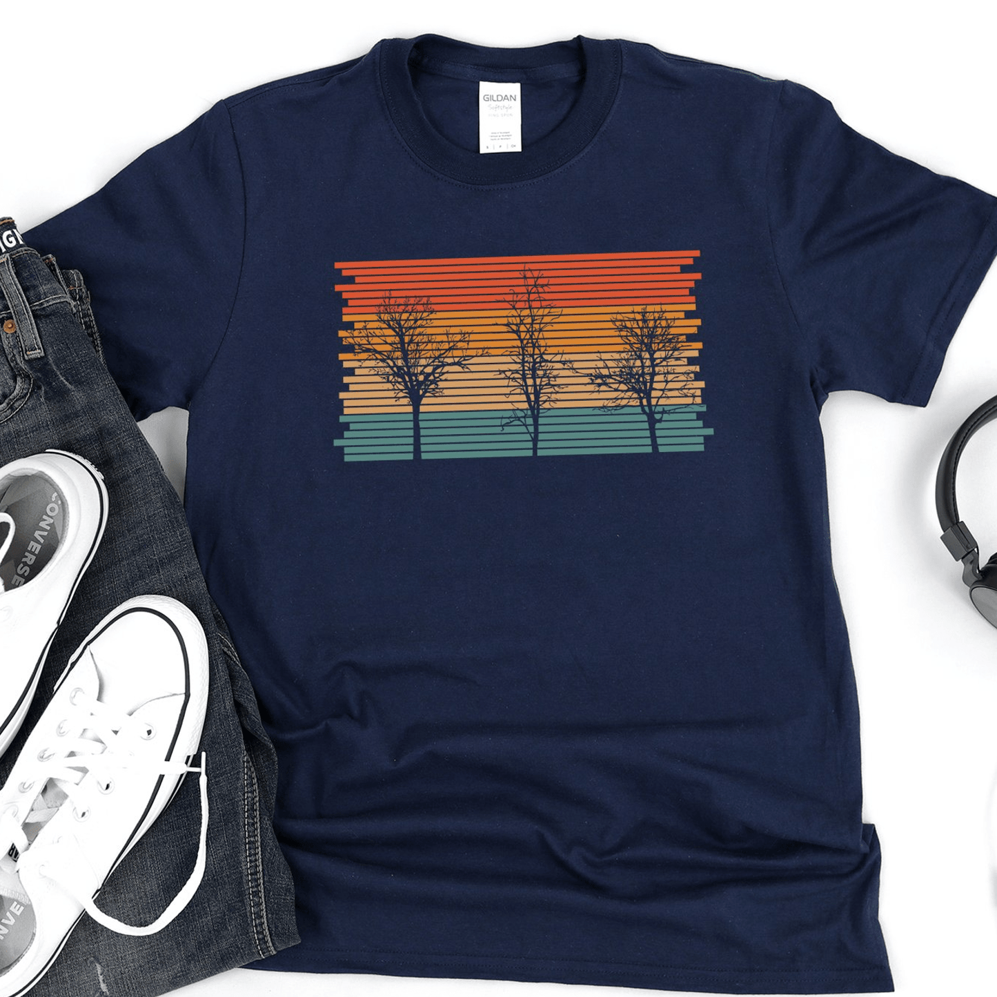 Sunset Tree Tee