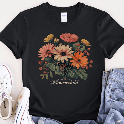 Live Wild, Flowerchild Tee