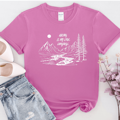 Hiking Is My Love Language Tee