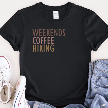 Weekends Coffee And Hiking Tee