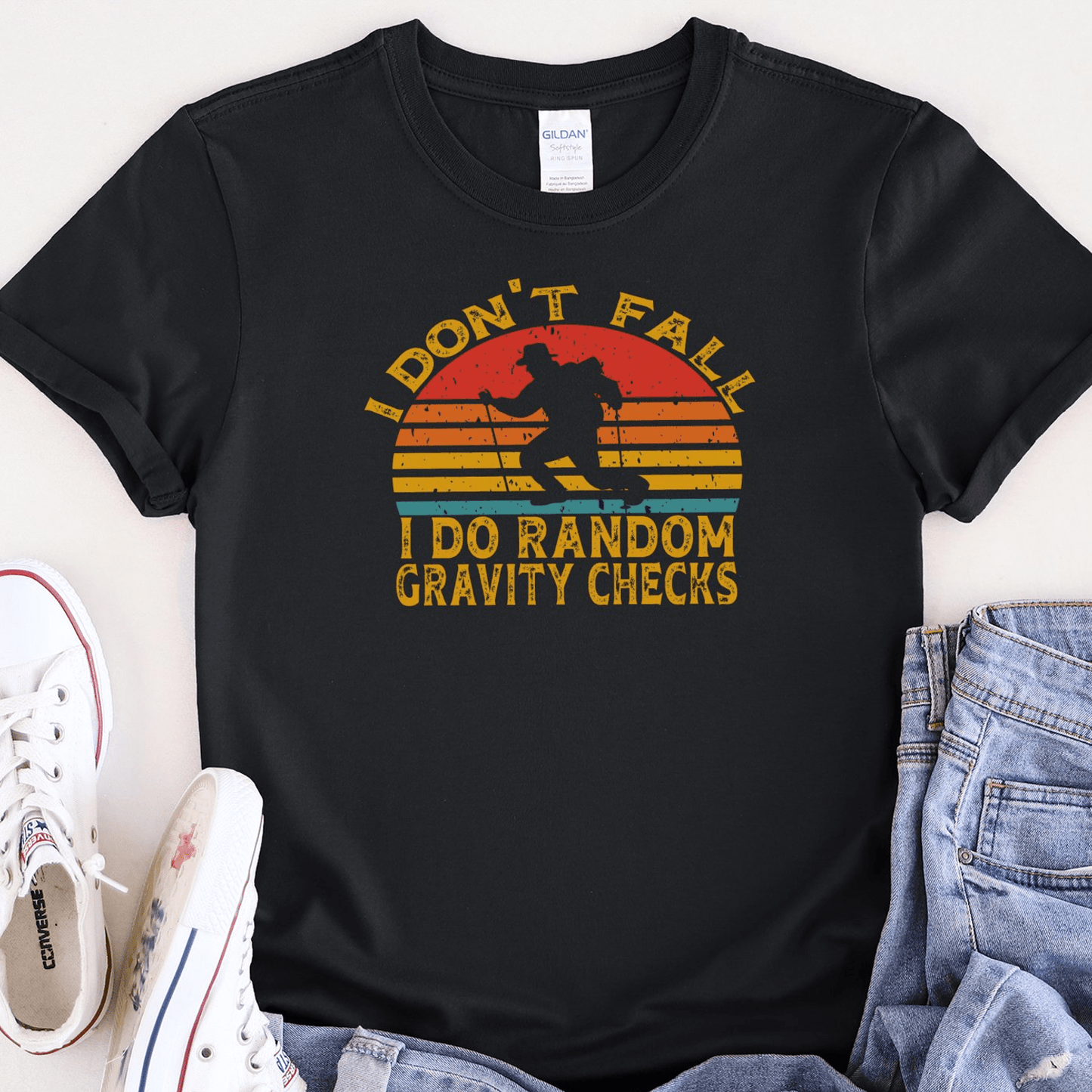 I Do Random Gravity Checks Tee