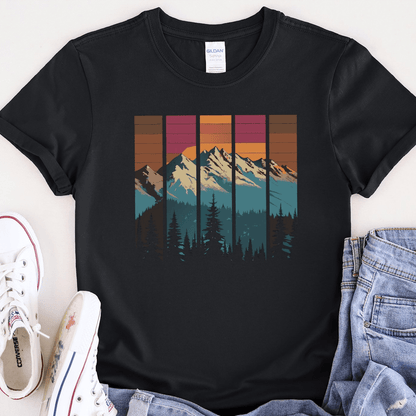 Retro Sunset Wilderness Tee