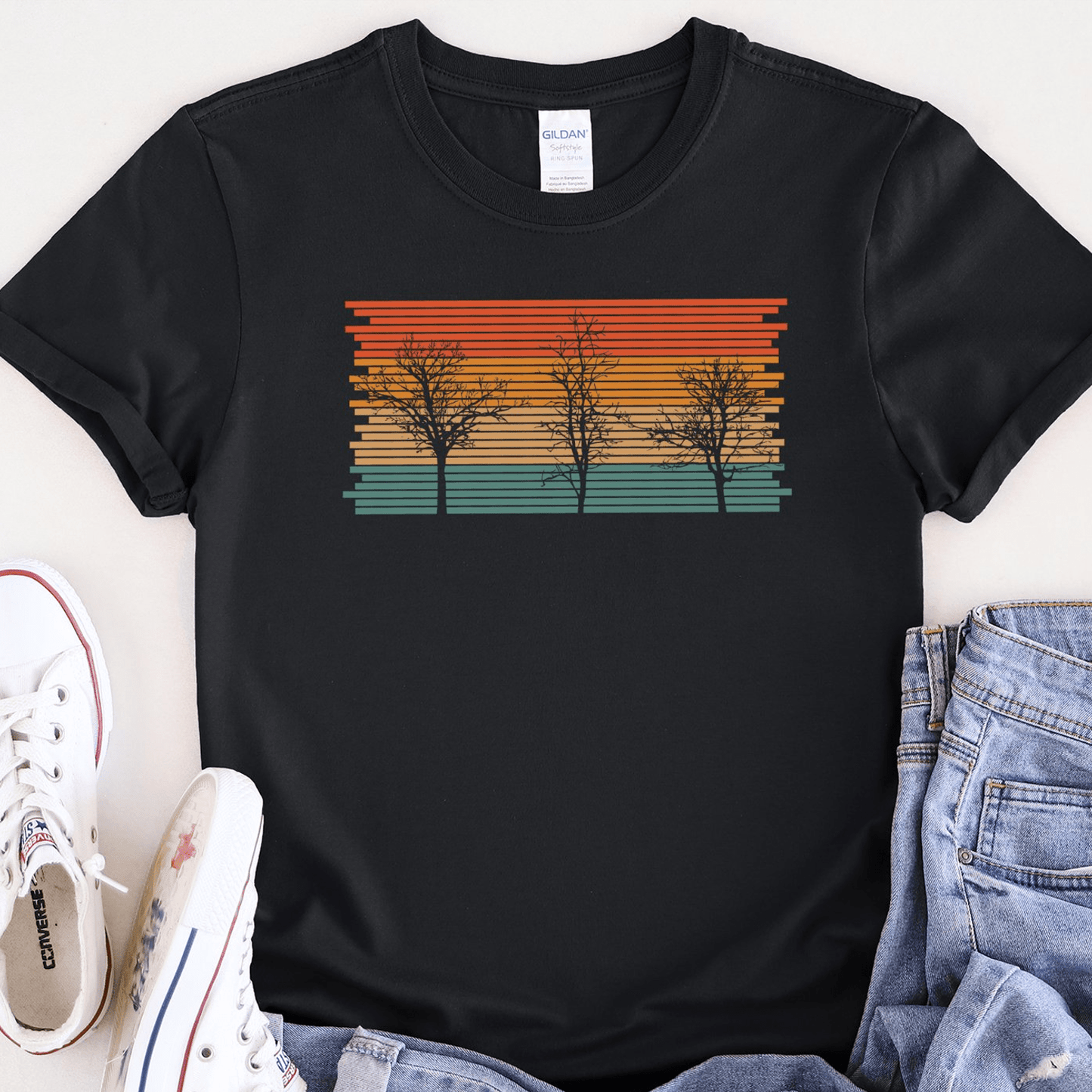 Sunset Tree Tee