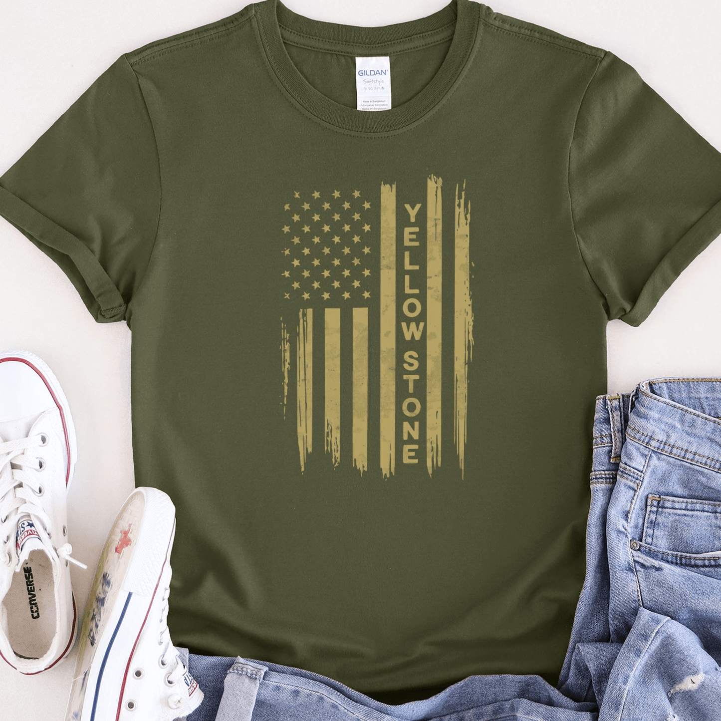 Yellowstone American Pride Tee